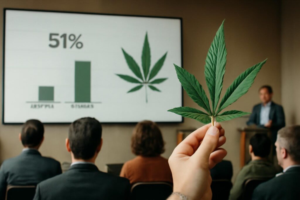 Ilustração sobre Solicitações de importação de cannabis sobem 51% em dois anos e desafiam produção nacional