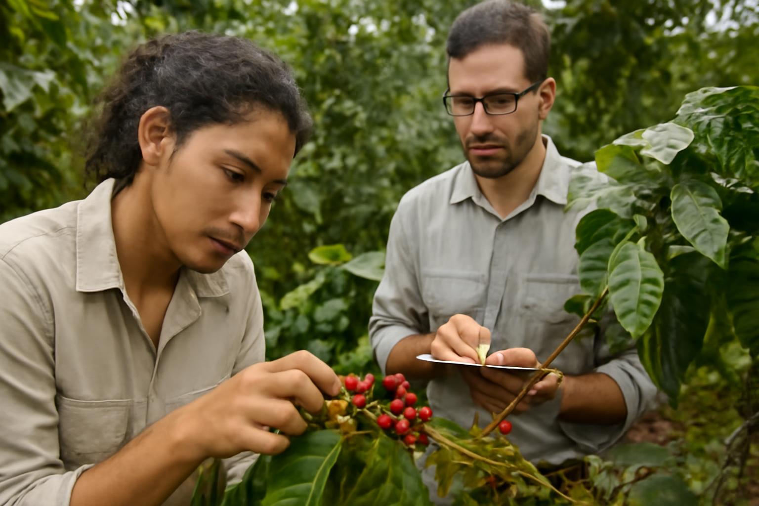 Ilustração sobre Pesquisadores identificam Coffea liberica ('beirão') em quintais do Pará