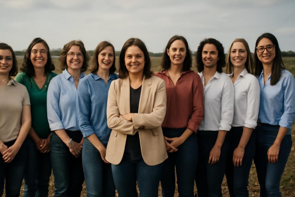 Ilustração sobre Nove pesquisadoras da Embrapa estão entre as 100 mulheres mais poderosas do agro, diz Forbes