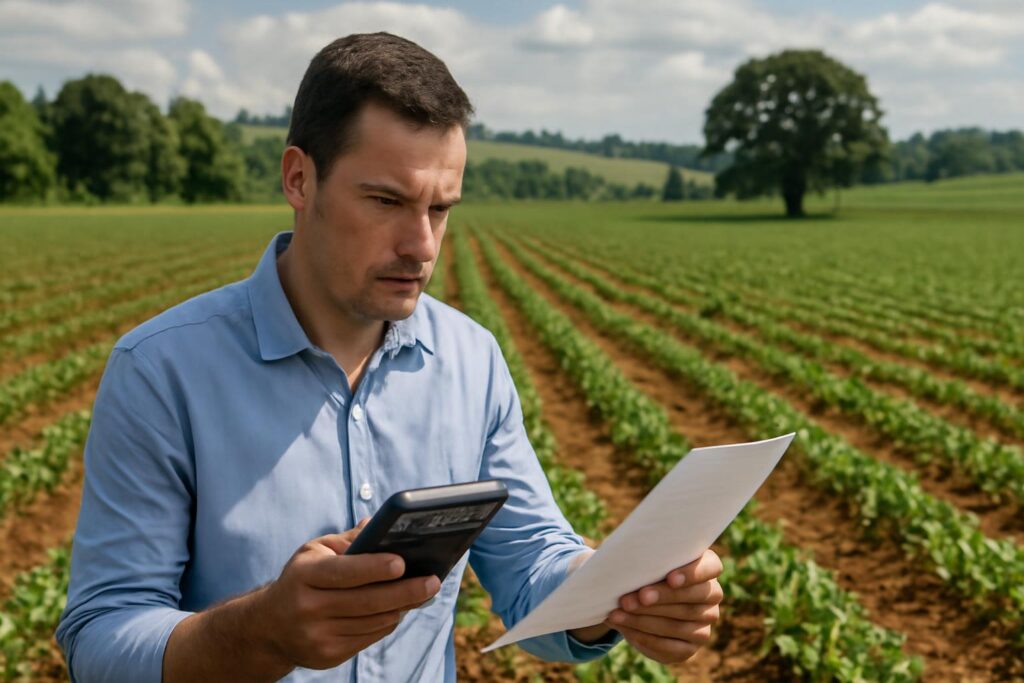 Ilustração sobre Valuation no agronegócio ajuda produtores a mapear alternativas contra o endividamento