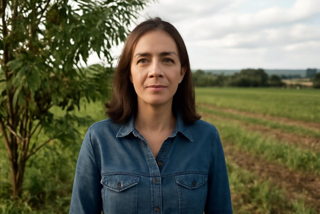 Ilustração sobre Pesquisadora da Embrapa Simone Favaro integra lista das 100 mulheres poderosas do agro