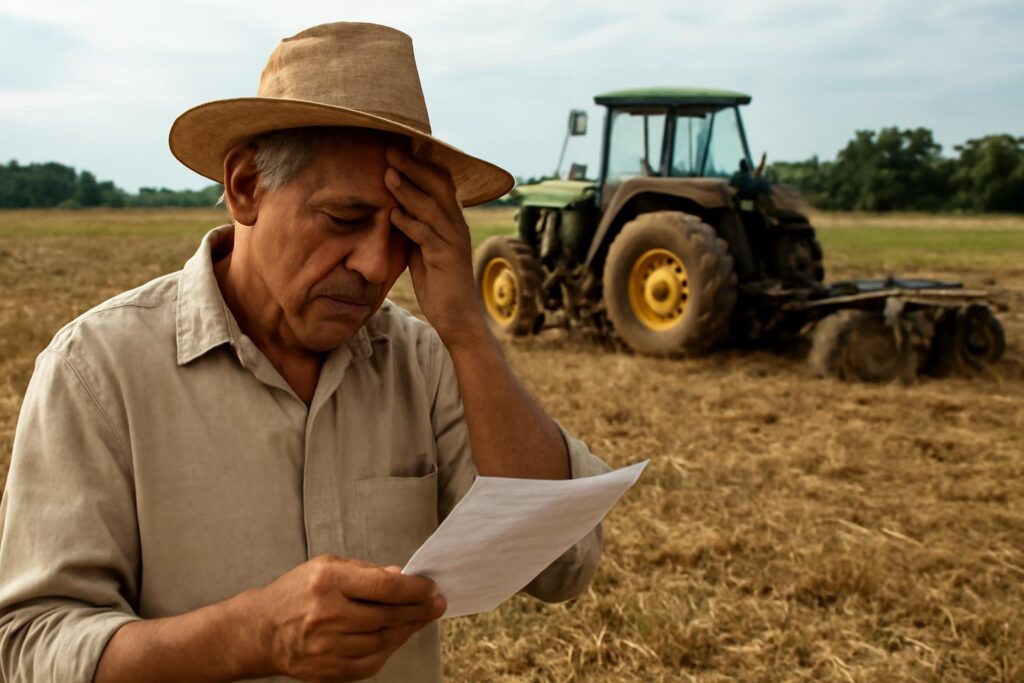 Ilustração sobre Cepea aponta que custo, composição e concentração explicam recorde de inadimplência do crédito rural