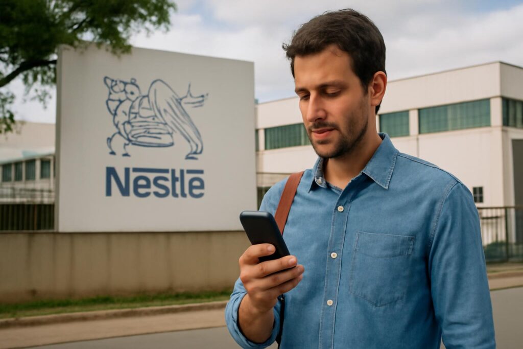 Ilustração sobre Nestlé registra crescimento orgânico de 4% nas vendas no 3º trimestre de 2026