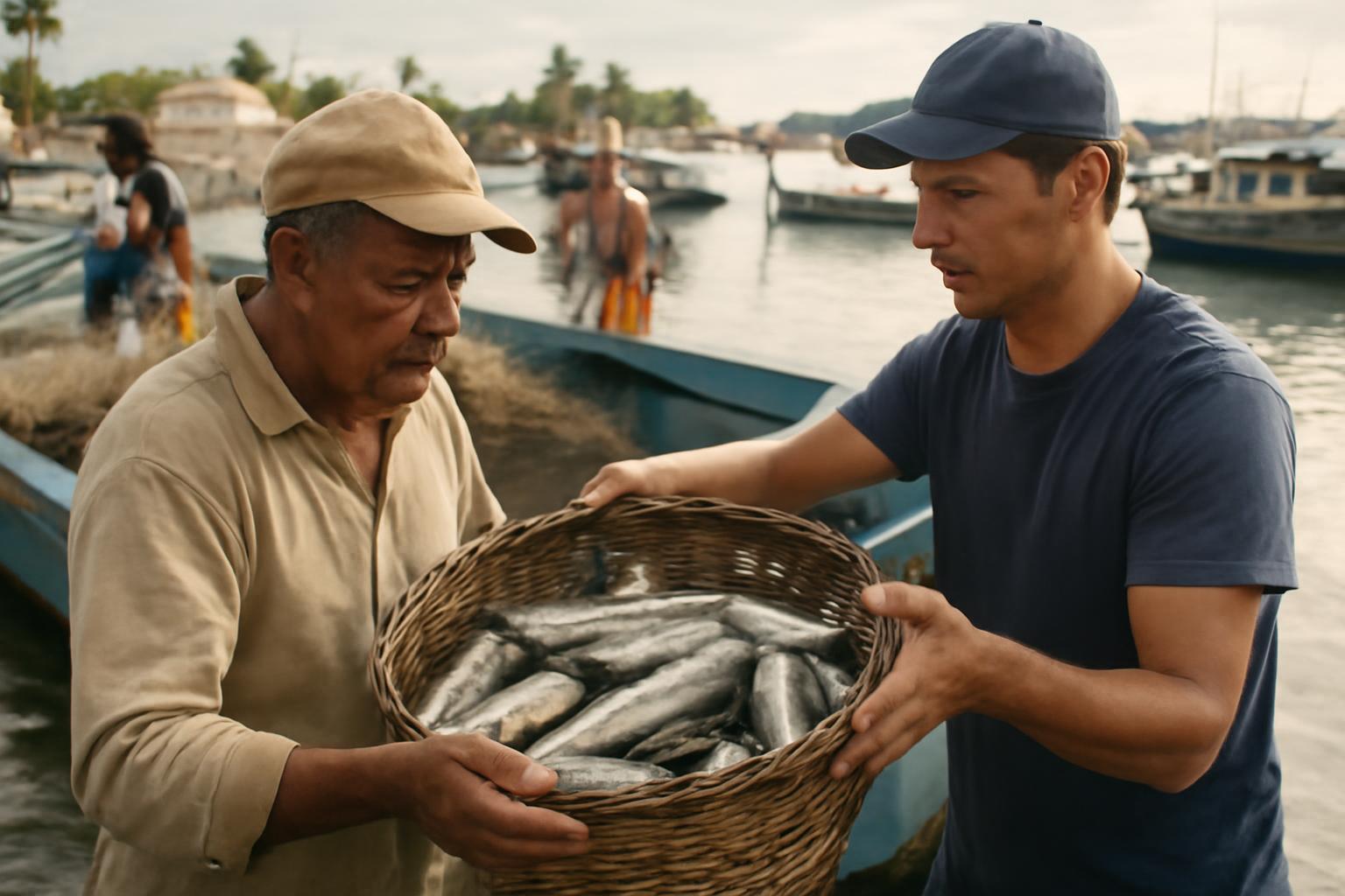 Ilustração sobre PL 3194/26 cria Propesca-Infra para fortalecer a pesca artesanal continental
