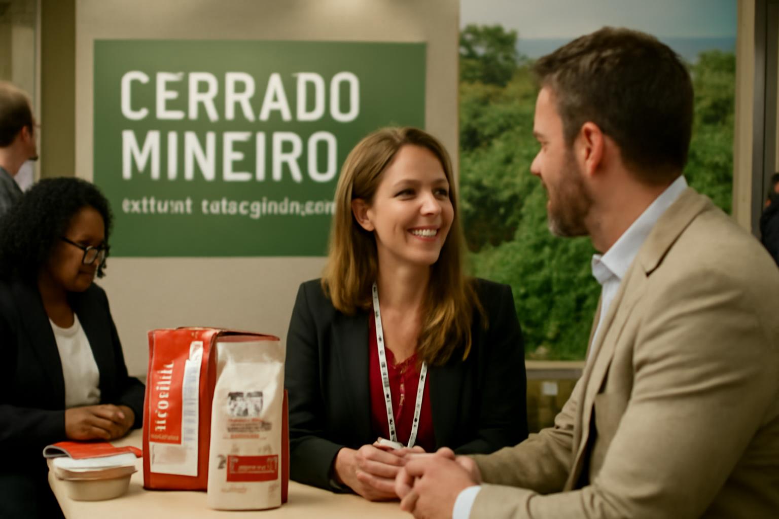 Ilustração sobre Região do Cerrado Mineiro reforça promoção da Denominação de Origem na Triestespresso 2026