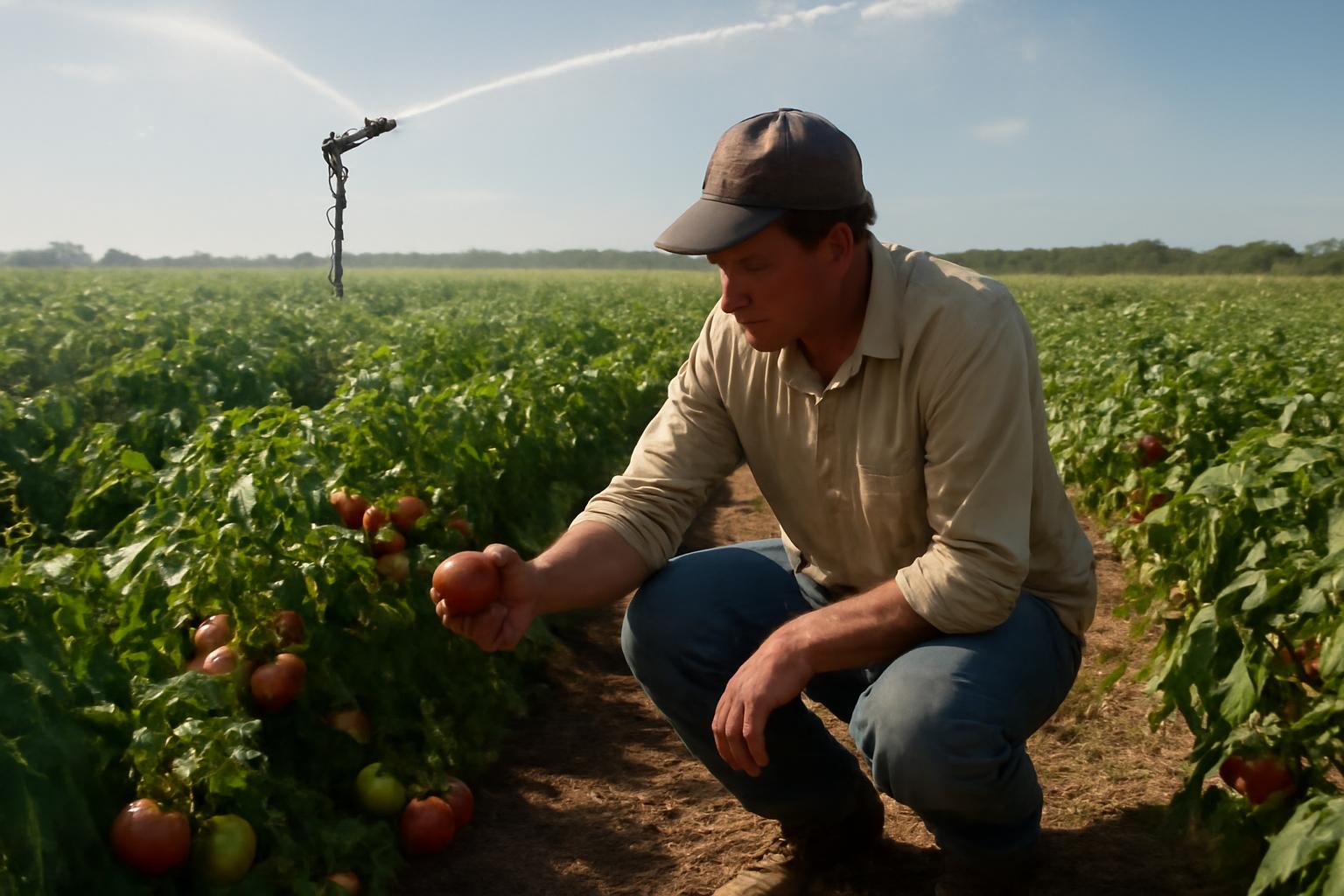 Ilustração sobre Tomate industrial irrigado é incluído no Zoneamento Agrícola de Risco Climático