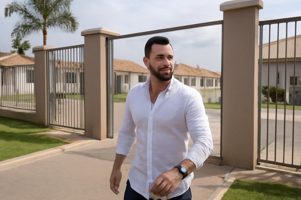 Ilustração sobre Gusttavo Lima entra em condomínio que comprou 75% de lote Nelore por R$ 11,95 milhões no JBJ Weekend