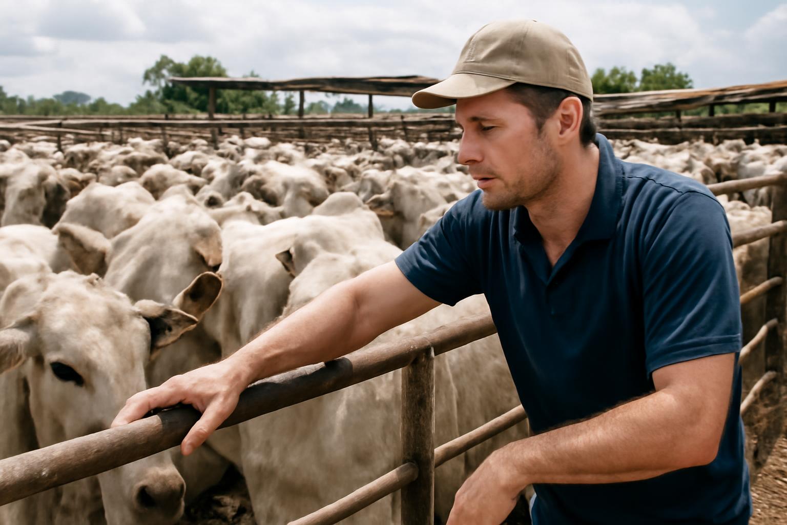 Ilustração sobre Mato Grosso amplia exportações de carne bovina 2.242% em 25 anos sem aftosa
