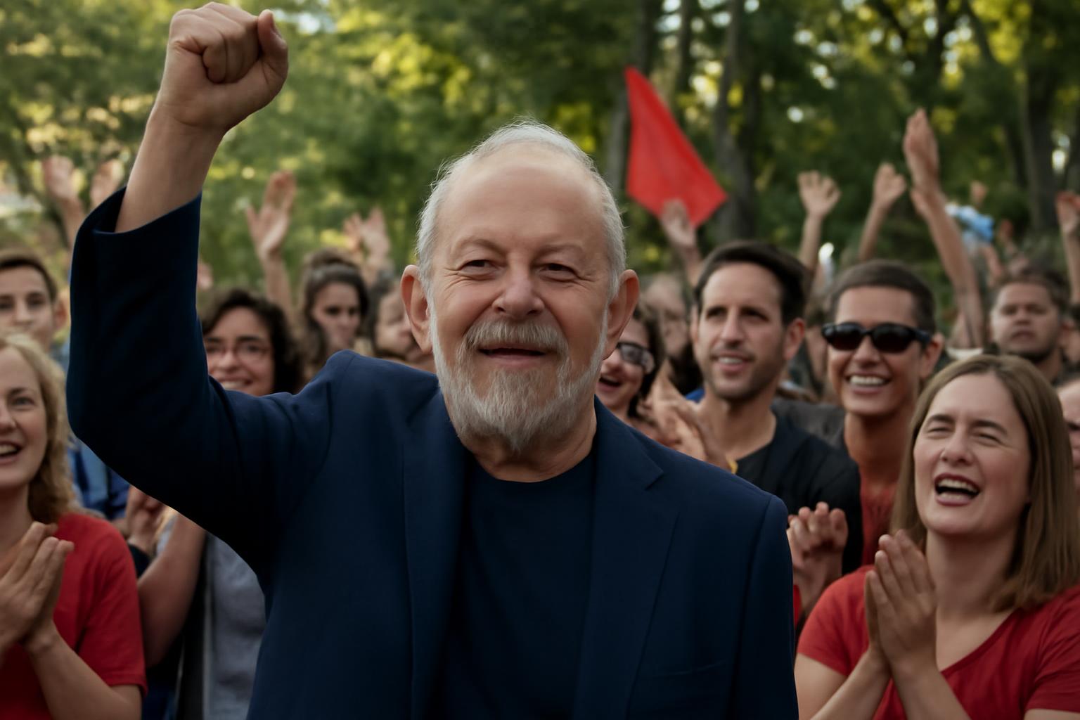 Ilustração sobre Lula é reeleito presidente em virada histórica com 51,75% dos votos