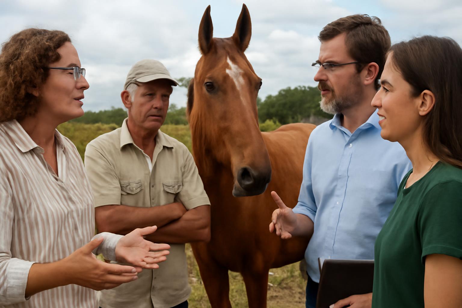 Ilustração sobre Debate sobre cavalo lavradeiro de Roraima preocupa criadores e pesquisadores