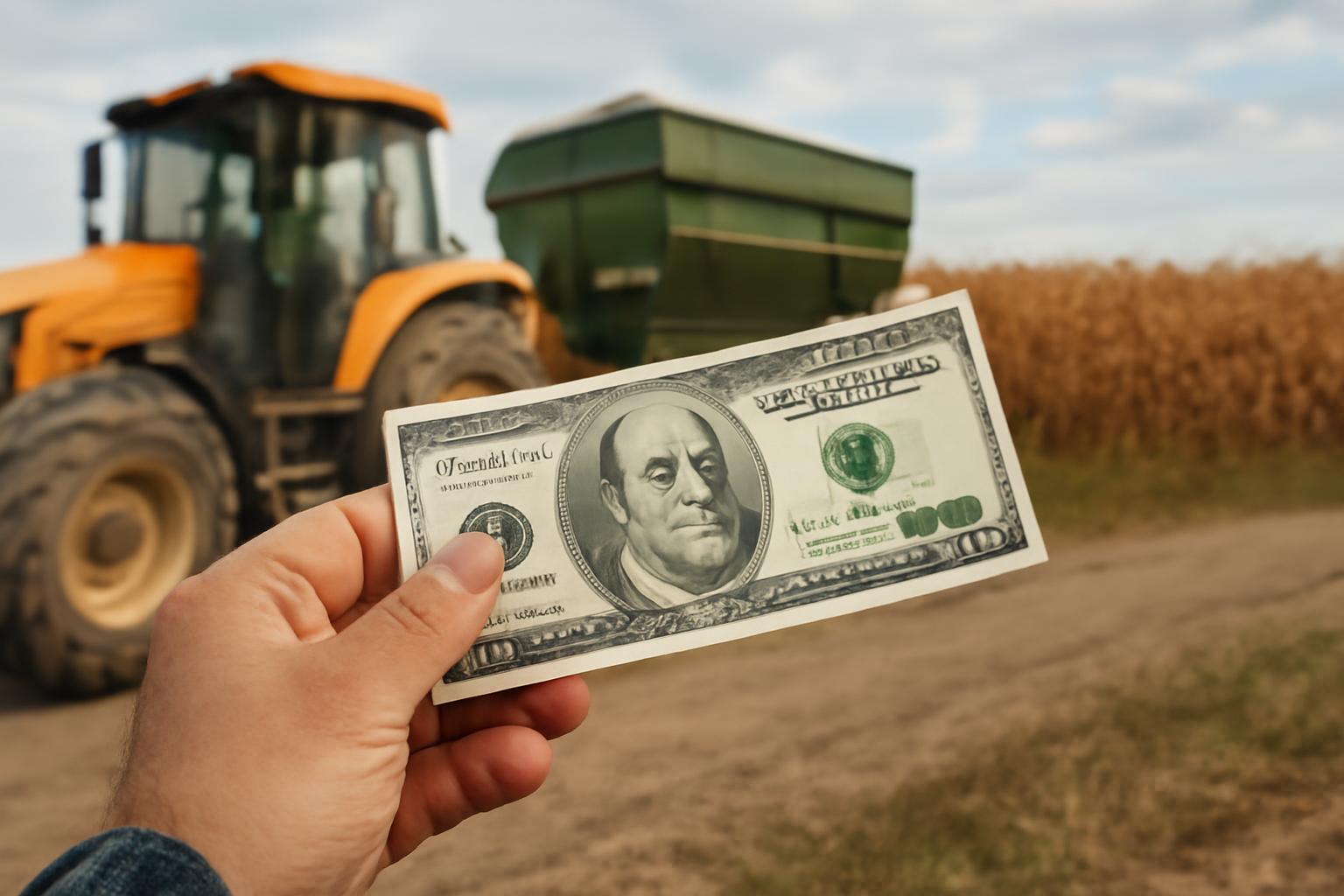 Ilustração sobre Dólar sobe acima de R$ 5,60 e acende alerta sobre custos do agronegócio