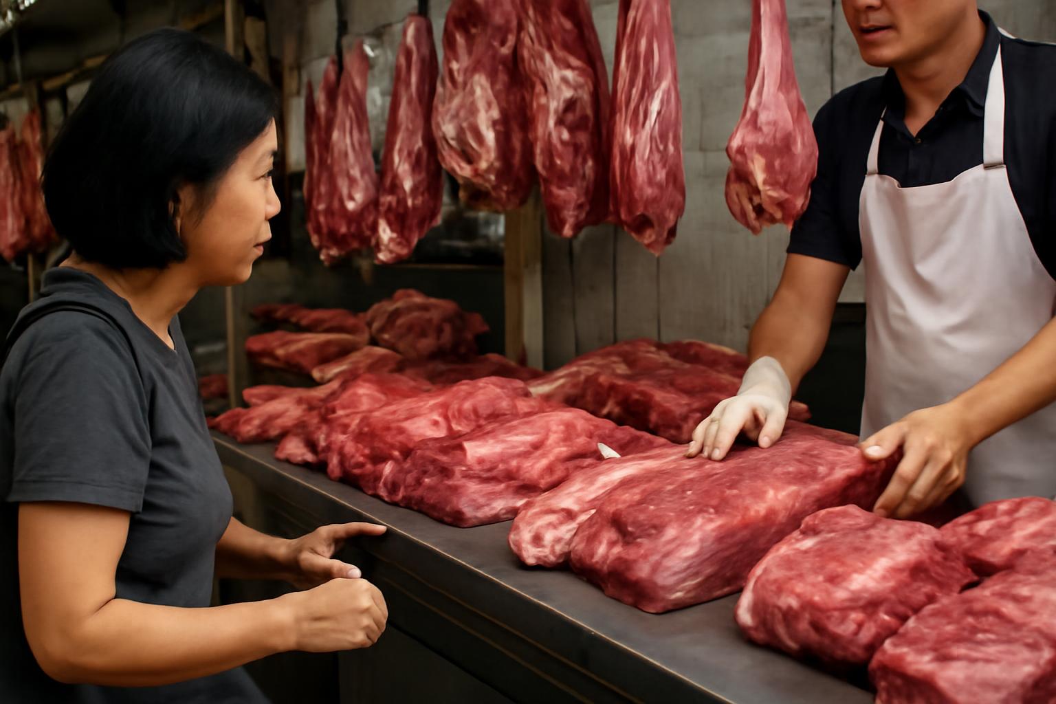 Ilustração sobre Coreia do Sul importou 468,1 mil t de carne bovina em 2025; Brasil segue sem acesso oficial