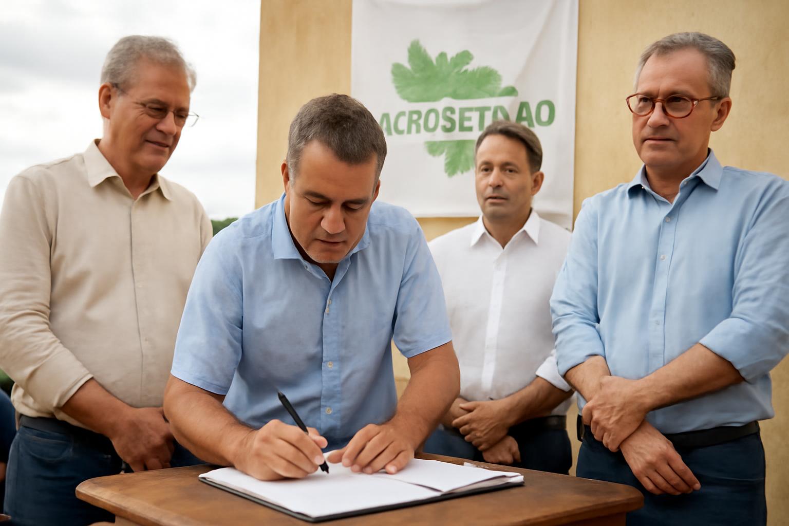 Ilustração sobre AgroSertão renova acordo para recuperar a cotonicultura no Seridó