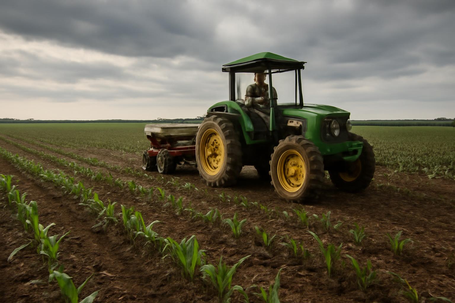 Ilustração sobre Plantio de milho na Argentina chega a 34,8% da área projetada, diz Bolsa